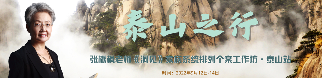 张楸枫老师《洞悉》家族系统排列个案工作坊-泰山之行